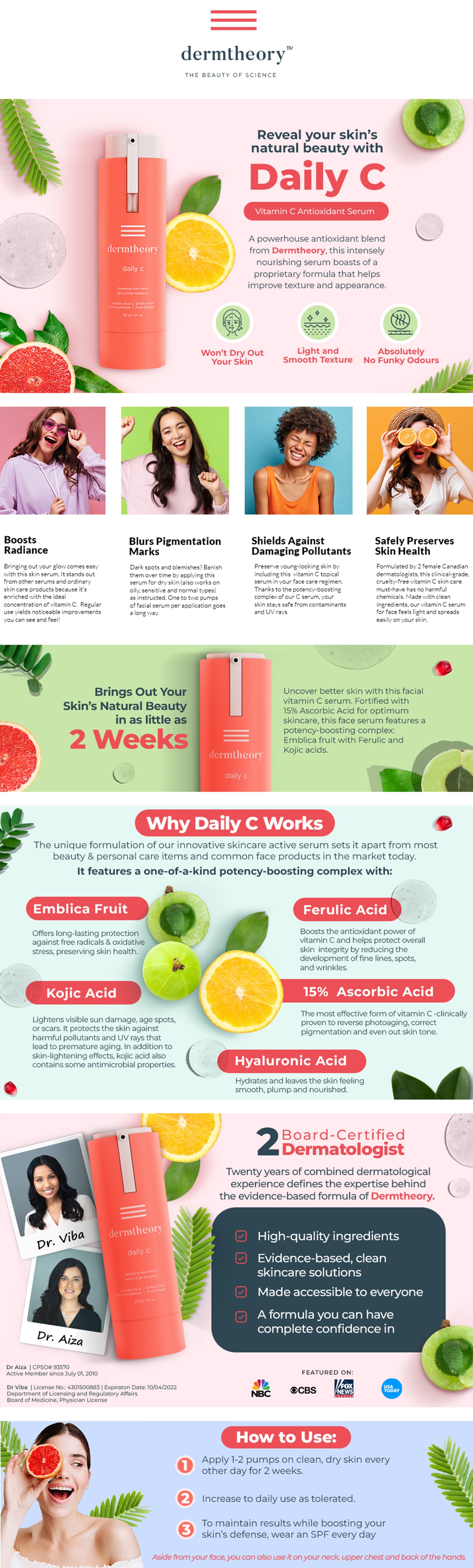 Dermtheory Regular A+ Content